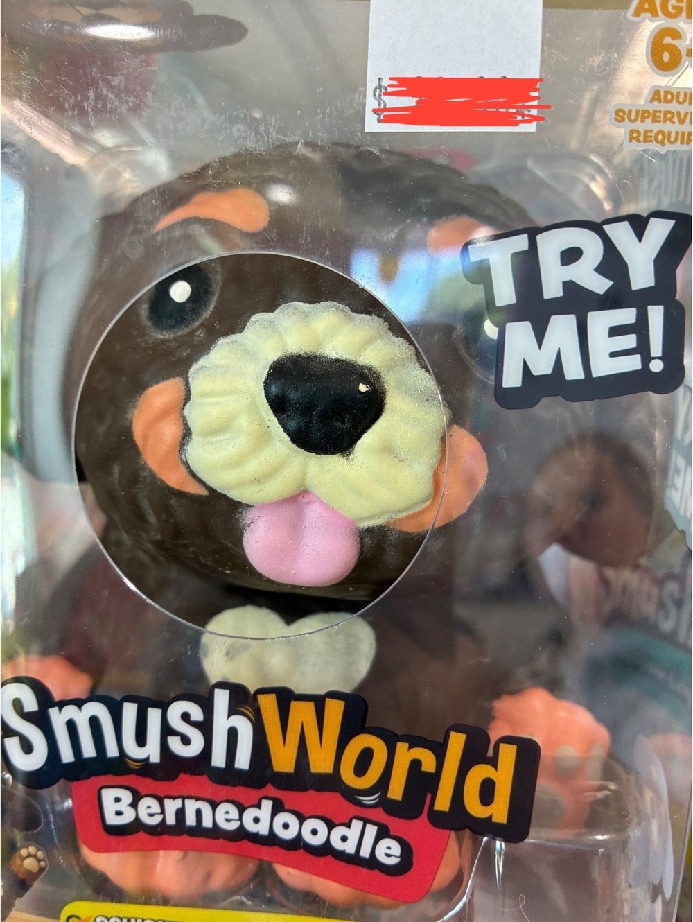 Crazy fun rms bernedoodle smushworld dog squishy